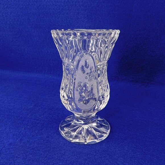 Vintage Zajecar Kristal Yugoslavia, 24% Lead Crystal Flower Bud Vase - Picture 2 of 6